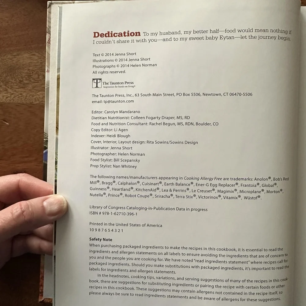 Dairy Free Allergy Free Cookbook Lot 2 Recipes for Dairy Free Living Cooking All